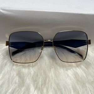 Sunglasses Blue&Gold one size